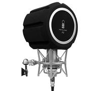 Michear Microfono professionale parabrezza filtro pop riduzione del rumore filtro di riflessione fonoassorbente microfono da tavolo copertura in schiuma per stand vocale studi di registrazione