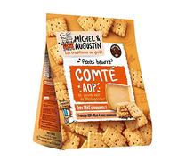 MICHEL & AUGUSTIN Biscotti al burro con formaggio Comte e pepe, 100 g
