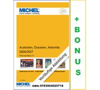 MICHEL Australia Oceania Antartide Catalogo UK 7.1 2026 Vol. 1 A-M 43ª ed.
