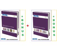 Michel Cataloghi di francobolli delle colonie britanniche Volume 1 Band-2 Set