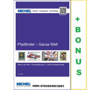MICHEL-Catalogo di francobolli-Catalogo con motivi-Boy Scouts-Whole-World-2