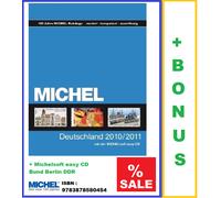 MICHEL Catalogo Germania 2010-2011 + CD Michelsoft Easy Bundle Berlino DDR