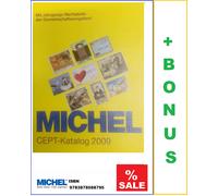 Michel-CEPT-Catalogo Di Francobolli Europa A Colori 4500 Immagini 2009