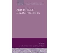 Michel Crubellier André La Aristotle's Metaphysics Be (Copertina rigida)