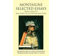 Michel de Montaigne Montaigne: Selected Essays (Tascabile) Hackett Classics