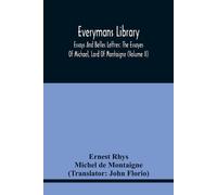 Michel de Montaigne Rhys Everymans Library (Tascabile)