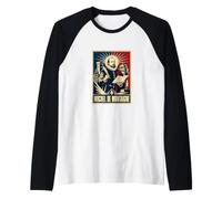 Michel De Montaigne Saggio di filosofia Umanesimo Maglia con Maniche Raglan