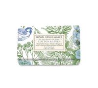 Michel Design Works Cotton & Linen Hand Soap Bar Sapone per le mani solido 190 g