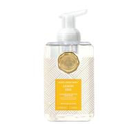 Michel Design Works Sapone schiumogeno per le mani, grasso di limone, bel contenitore quadrato con pompa