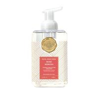 Michel Design Works Sapone schiumoso, mimosa rosa, bel contenitore quadrato con pompa