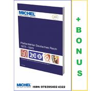 MICHEL Errori Di Stampa Repubblica Tedesca Francobolli 3ª Edizione 1872-1945