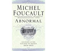 Michel Foucault Abnormal (Tascabile)