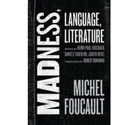 Michel Foucault Madness, Language, Literature (Copertina rigida)