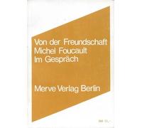 Michel Foucault Mariann Von der Freundschaft als Lebensweise: Miche (Tascabile)