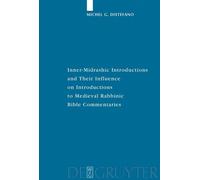 Michel G. Diste Inner-Midrashic Introductions and Their Influ (Copertina rigida)