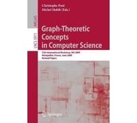 Michel Habib Graph-Theoretic Concepts in Computer Science (Tascabile)