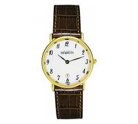 Michel Herbelin 16845/P28GO 16845-p28go - Orologio per Donna, Cinturino in pelle colore marrone