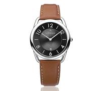Michel Herbelin Montre Equinoxe Cuir Marron