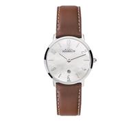 Michel Herbelin Montre femme City cuir brun