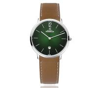 Michel Herbelin Orologio Analogico Quarzo Uomo con Cinturino in Pelle 19515/16NGO