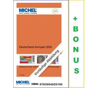 MICHEL JUNIOR 2026 GERMANIA Catalogo Compatto Di Francobolli 54 Edizione