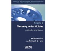 Michel LeDoux Abdelkhalak El Hami Mécanique des fluides (Tascabile)