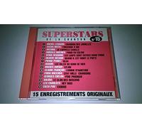 MICHEL LEGRAND-SACHA DISTEL-ANTOINE-MIREILLE MATHIEU-SERGE REGGIANI-GILBERT BECAUD-PIERRE PERRET-ADAMO-HUGUES AUFRAY-FRIDA BOCCARA-GEORGES CHELON-LES CHARLOTS-EDITH PIAF ETC - SUPERSTARS DE LA CHANSON - VOL 15
