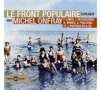 Michel Onfray - Le Front Populaire - CD - F72z