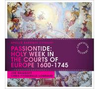 Michel-Richard De Lal Passiontide: Holy Week in the Courts of Europe 1600- (CD)