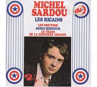 Michel SARDOU - Les ricains 4-track CARD SLEEVE - Edition Limitée - 1) Les ricains 2) Les moutons 3) Merci seigneur 4) Le train de la derniere chance - CDSINGLE