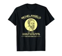 Michelangelo Arte Rinascimentale Pittore Italiano Genio Maglietta