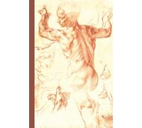Michelangelo Buonarroti Notebook: Studies for the Libyan Sibyl and a small Sketch for a Seated Figure | Writing Journal for School, College, Office, Work | 5.25 x 8 inches | 100 Lined Pages