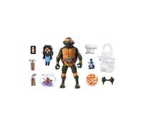 NECA Action Figure Michelangelo (Teenage Mutant Ninja Turtles) Cartoon Ultimate 18 cm Multicolore