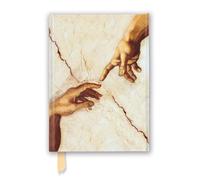Michelangelo: Creation Hands - Foiled Journal