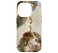 Michelangelo Creazione di Adamo Cappella Sistina Art Cover per telefono Custodia per iPhone 14 Pro