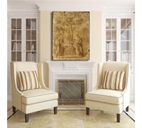 Michelangelo Cristo e la donna quadro stampa tela dipinto telaio arredo casa