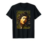 Michelangelo da Caravaggio Art - Testa di Medusa Maglietta
