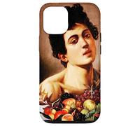 Michelangelo da Caravaggio - Ragazzo con cesto di frutta 2 Custodia per iPhone 12/12 Pro