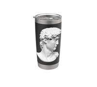 Michelangelo David Statua Testa Scultura 1501-1504 Bicchiere termico in acciaio inox doppia parete