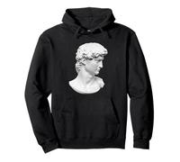 Michelangelo David Statua Testa Scultura 1501-1504 Felpa con Cappuccio