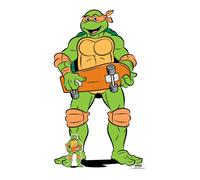 Michelangelo Dei Tartarughe Ninja Mutanti Cartonato Con Mini Gratuito