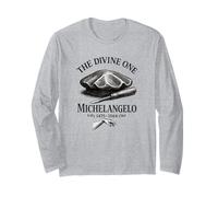 Michelangelo Il Divino Uno Scultore d'Arte Rinascimentale Maglia a Manica