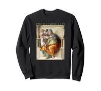 Michelangelo - Sibilla Delfica, Cappella Sistina - per Gli artisti Felpa