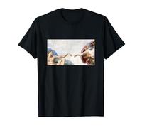 Michelangelo The Creation of Adam (Sistine Chapel Ceiling) Maglietta