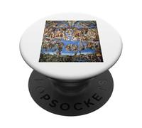 Michelangelo Ultimo Giudizio Affresco 1536-1541 Opera d'arte PopSockets PopGrip Adesivo