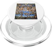 Michelangelo Ultimo Giudizio Affresco 1536-1541 Opera d'arte PopSockets PopGrip per MagSafe