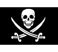 MICHELE ARDITO Bandiera Pirati 70 x 50 cm.