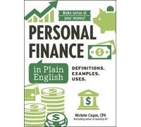 Michele Cagan Personal Finance in Plain English (Copertina rigida)
