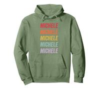Michele Felpa con Cappuccio, Unisex per Adulti, Verde Salvia, M