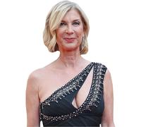 Michèle Laroque (Black Dress) Half Body Buddy Cutout